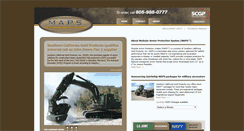 Desktop Screenshot of mapsarmor.com